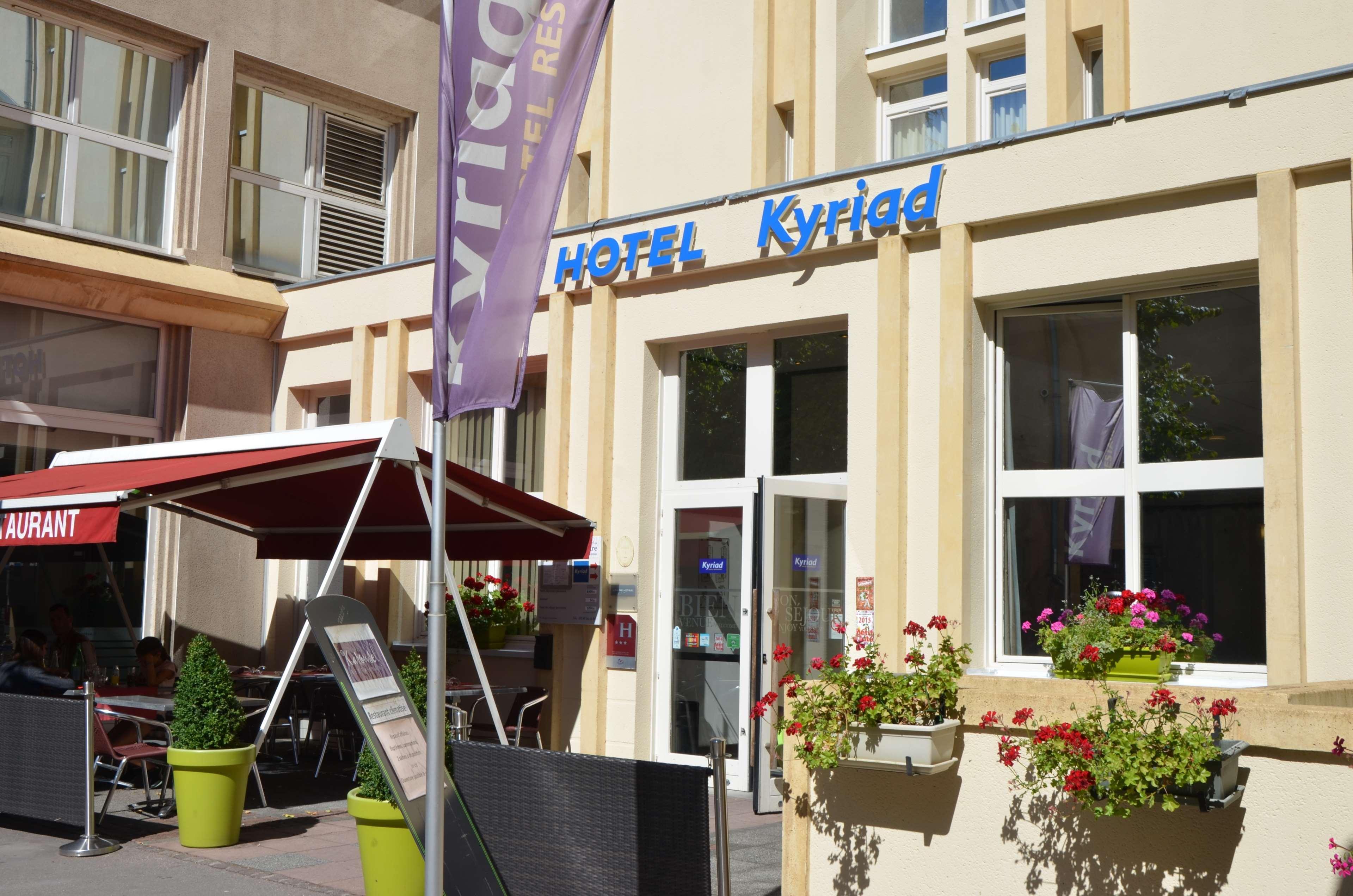 Kyriad Metz Centre - Restaurant Moze Exteriör bild